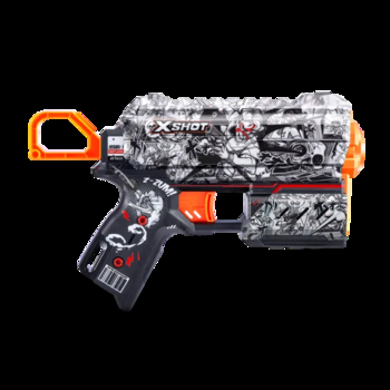 Швидкострільний бластер X-Shot Skins Flux Illustrate 8 патронів (36516D) - Pampik - 3