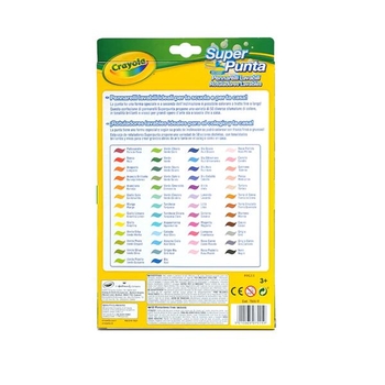 Набір фломастерів Crayola Markers 50 кольорів (7555) - Pampik - 4