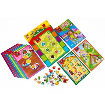 Навчальний набір Vladi Toys Властивості та ознаки з магнітною дошкою (VT5412-03) - Pampik - 5