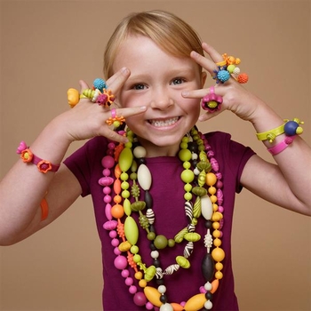 Набір для створення прикрас Battat Поп-арт 300 ел. (BX1254Z) - Pampik - 10