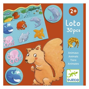 Детское лото Djeco Животные (DJ08120) - Pampik - 2