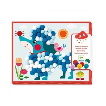 Набір для аплікації Djeco Мягкие собаки (DJ09867) - Pampik