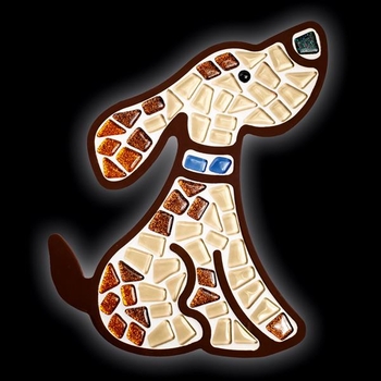 Набор для стеклянной мозаики Mosaaro Песик (MA7005) - Pampik - 4