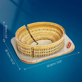 Пазл 3D CubicFun National Geographic Колізей, 131 елемент (DS0976h) - Pampik - 4