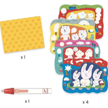 Набір для малювання водою Djeco В дорозі (DJ09066) - Pampik - 4