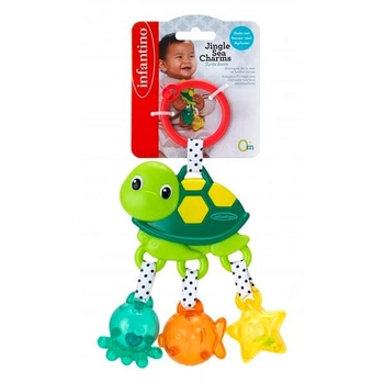Игрушка-подвеска Infantino Морская ракушка, с погремушками (316188I) - Pampik