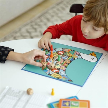 Набір настільних ігор Djeco 12 в 1 (DJ05218) - Pampik