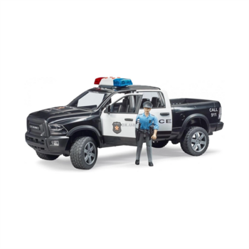Автомодель Bruder Поліцейський пікап RAM 2500 із фігуркою 1:16 (02505) - Pampik - 3