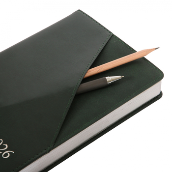 Щоденник Leo Planner Whisky А5, датований 2026, 368 сторінок, зелений (252669) - Pampik - 5