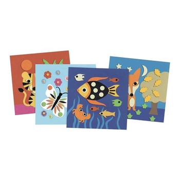 Набір для аплікації Djeco Природа з фетру (DJ09864) - Pampik - 3