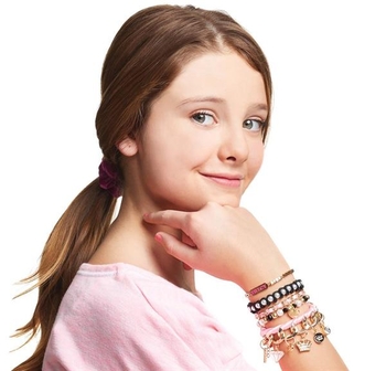 Набір для створення шарм-браслетів Make it Real Juicy Couture Королівський шарм 130 ел. (MR4404) - Pampik - 5