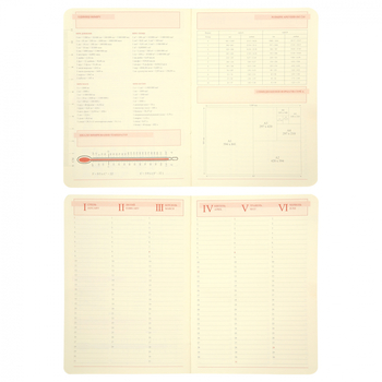 Щоденник Leo Planner City А5, датований 2026, 368 сторінок, червоний (252666) - Pampik - 10