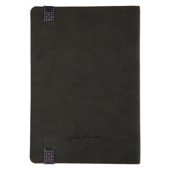 Щоденник Leo Planner Voyage А5, датований 2026, 368 сторінок, графітовий (252695) - Pampik - 2