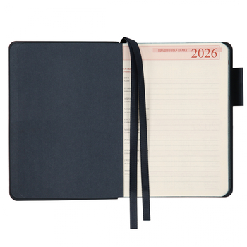 Щоденник Leo Planner Binario, А6, датований 2026, 352 сторінки, темно-синій (252651) - Pampik - 5