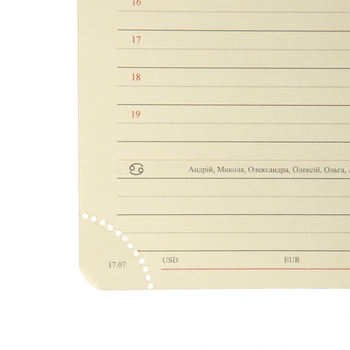 Щоденник Leo Planner Case А5, датований 2026, 368 сторінок, коричневий (252659) - Pampik - 12