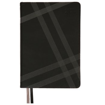 Щоденник Leo Planner Nero А5, датований 2026, 368 сторінок, чорний (252687) - Pampik