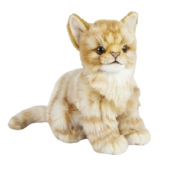 М'яка іграшка Hansa Кошеня жакардове, 19 см (7176) - Pampik