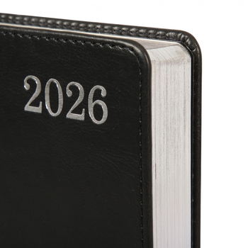 Щоденник Leo Planner City А5, датований 2026, 368 сторінок, чорний (252661) - Pampik - 3