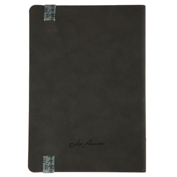 Щоденник Leo Planner Polo А5, датований 2026, 368 сторінок, графітовий (252694) - Pampik - 2