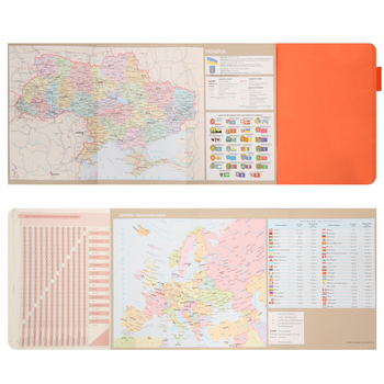 Щоденник Leo Planner Binario А5, датований 2026, 368 сторінок, помаранчевий (252641) - Pampik - 7