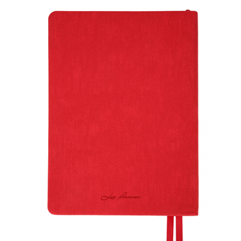 Щоденник Leo Planner Boss А5, датований 2026, 368 сторінок, червоний (252636) - Pampik - 4