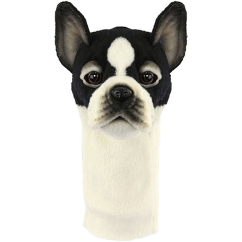 М'яка іграшка-чохол Hansa Французький бульдог, 22 см (8273) - Pampik