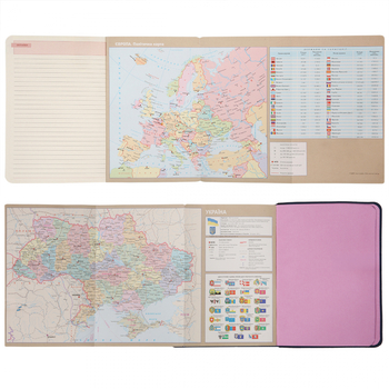 Щоденник Leo Planner Lavander А6, недатований, 320 сторінок, чорний з лавандовим (252712) - Pampik - 7