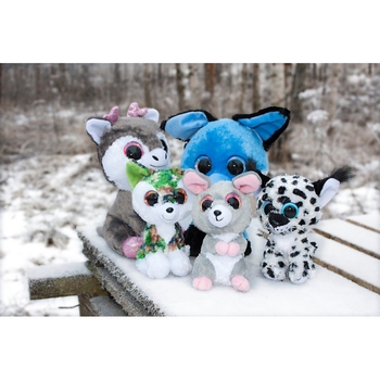 М'яка іграшка Lumo Stars Рись Winter, 15 см (54970) - Pampik - 2