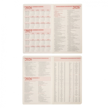 Щоденник Leo Planner Glory, датований 2026, 12х20 см, 352 сторінки, чорний (252632) - Pampik - 9