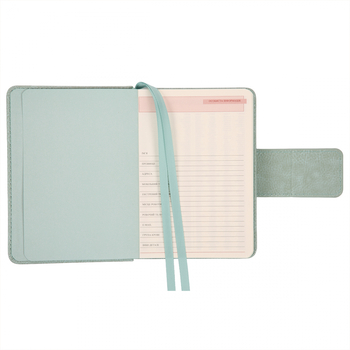 Щоденник Leo Planner Chiara А6, недатований, 320 сторінок, м'ятний (252710) - Pampik - 8