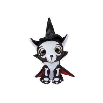 М'яка іграшка Lumo Stars Кіт Halloween Spooky, 15 см (54984) - Pampik