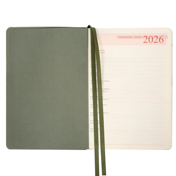 Щоденник Leo Planner Boss А5, датований 2026, 368 сторінок, хакі (252635) - Pampik - 6