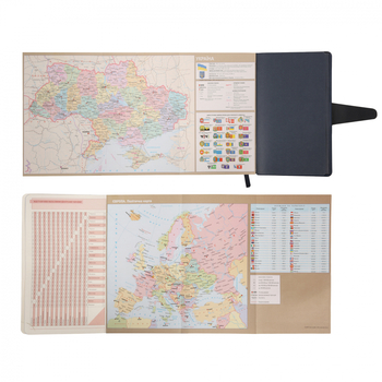 Щоденник Leo Planner Alpha, датований 2026, 12х20 см, 352 сторінки, темно-синій (252629) - Pampik - 10