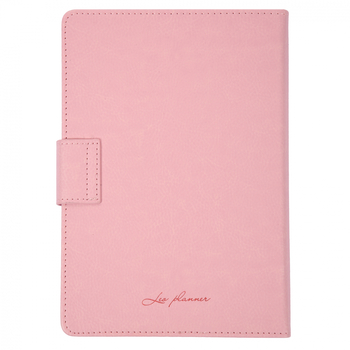 Щоденник Leo Planner Chiara А5, датований 2026, 368 сторінок, рожевий (252686) - Pampik - 2
