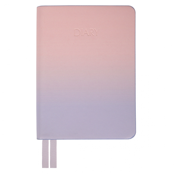 Щоденник Leo Planner Tenero А6, недатований, 320 сторінок, рожевий з бузковим (252711) - Pampik