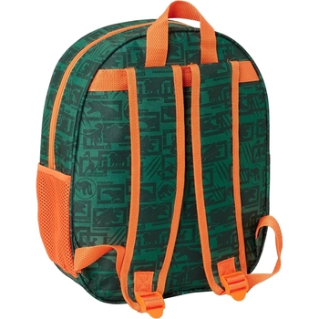 Рюкзак дитячий Safta Dino Jurassic World 3D, 33х27х10 см, зелений (622545890) - Pampik - 2