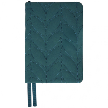 Щоденник Leo Planner Vibe А6, недатований, 320 сторінок, темно-бірюзовий (252709) - Pampik