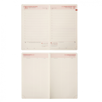 Щоденник Leo Planner Alpha, датований 2026, 12х20 см, 352 сторінки, темно-синій (252629) - Pampik - 14