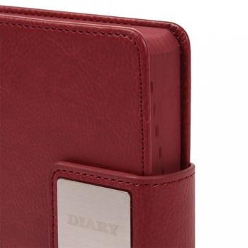 Щоденник Leo Planner Chiara А6, датований 2026, 352 сторінки, бордовий (252705) - Pampik - 4