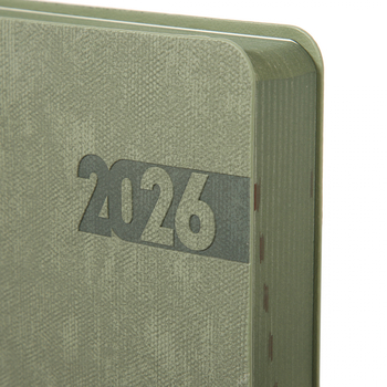 Щоденник Leo Planner Boss А5, датований 2026, 368 сторінок, хакі (252635) - Pampik - 3