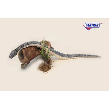 М'яка іграшка Hansa Пітон сірий, довжина 158 см (6379) - Pampik - 2