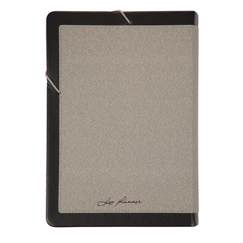 Щоденник Leo Planner Bruno А5, датований 2026, 368 сторінок, сірий (252685) - Pampik - 2