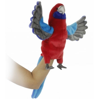 М'яка іграшка на руку Hansa Puppet Багряна розела, 50 см (7350) - Pampik