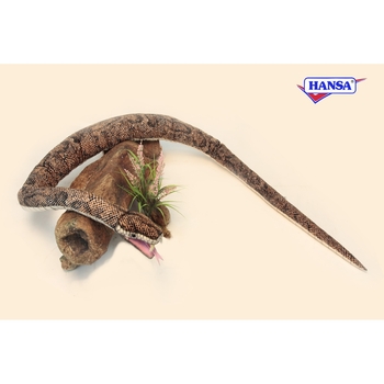 М'яка іграшка Hansa Пітон коричневий, довжина 258 см (6373) - Pampik - 2
