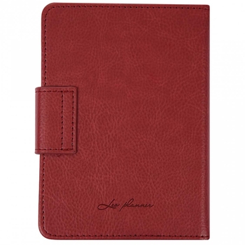 Щоденник Leo Planner Chiara А6, датований 2026, 352 сторінки, бордовий (252705) - Pampik - 2