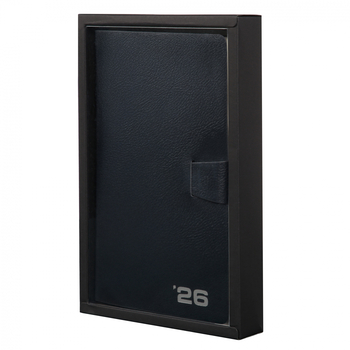 Щоденник Leo Planner Alpha, датований 2026, 12х20 см, 352 сторінки, темно-синій (252629) - Pampik - 3