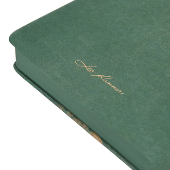 Щоденник Leo Planner Bloom А5, датований 2026, 368 сторінок, зелений (252683) - Pampik - 4