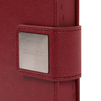 Щоденник Leo Planner Chiara А6, датований 2026, 352 сторінки, бордовий (252705) - Pampik - 5