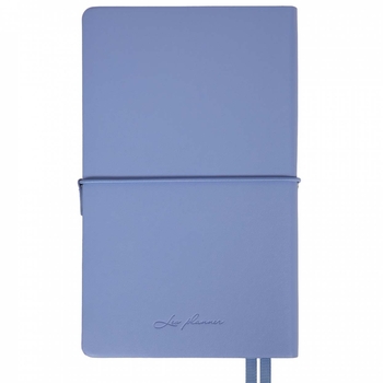 Щоденник Leo Planner Glory, датований 2026, 12х20 см, 352 сторінки, блакитний (252631) - Pampik - 2