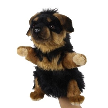 М'яка іграшка на руку Hansa Puppet Німецька вівчарка, 27 см (8357) - Pampik